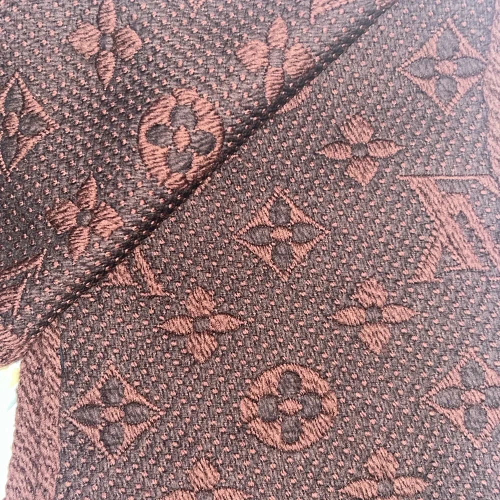 Louis Vuitton Brown Logomania‎ Scarf